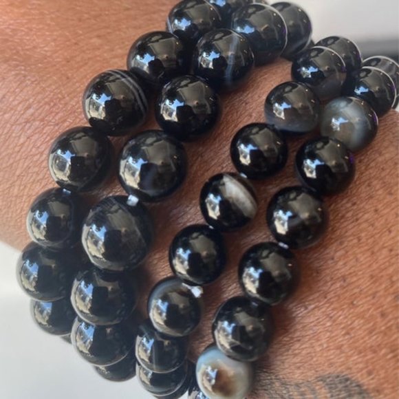 Black Sardonyx Bracelets - Picture 1 of 1